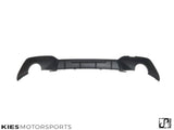 Kies-Motorsports Kies Motorsports 2019-2022 BMW G20 3 Series Performance Inspired Rear Diffuser 330i Matte Black