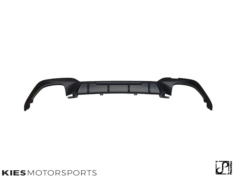 Kies Motorsports — BMW G20 rear diffuser, front angle showing aggressive styling, G20
