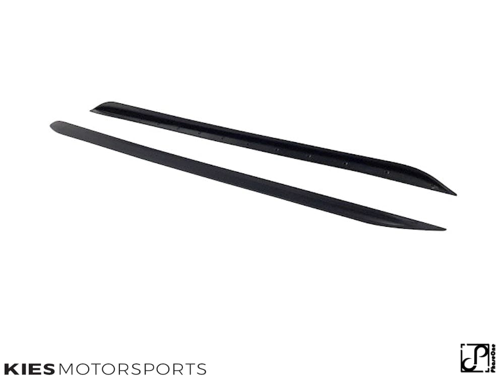 Kies Motorsports — front angle view of 2019-2024 BMW G20 3 Series Performance Inspired Side Skirt Extensions Main image