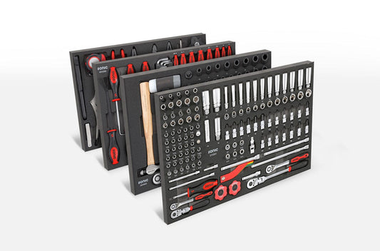 Kies-Motorsports Kies Motorsports Automotive Toolset - Basic, 255-PCS Toolset Only (no toolbox)