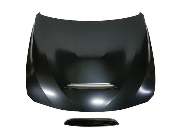 Kies Motorsports — side profile of BMW 3 & 4 Series F30 / F31 / F32 / F33 / F36 Aluminum GTS Inspired Hood (Direct Replacement)