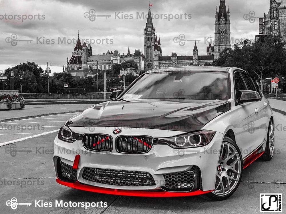 BMW 3 Series (F30) "M3 Conversion" Performance Style Front Lip Secondary image