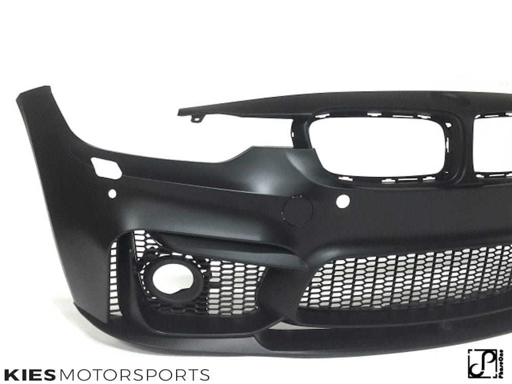 Kies Motorsports — close-up detail of BMW 3 Series (F30) "M3 Conversion" Performance Style Front Lip