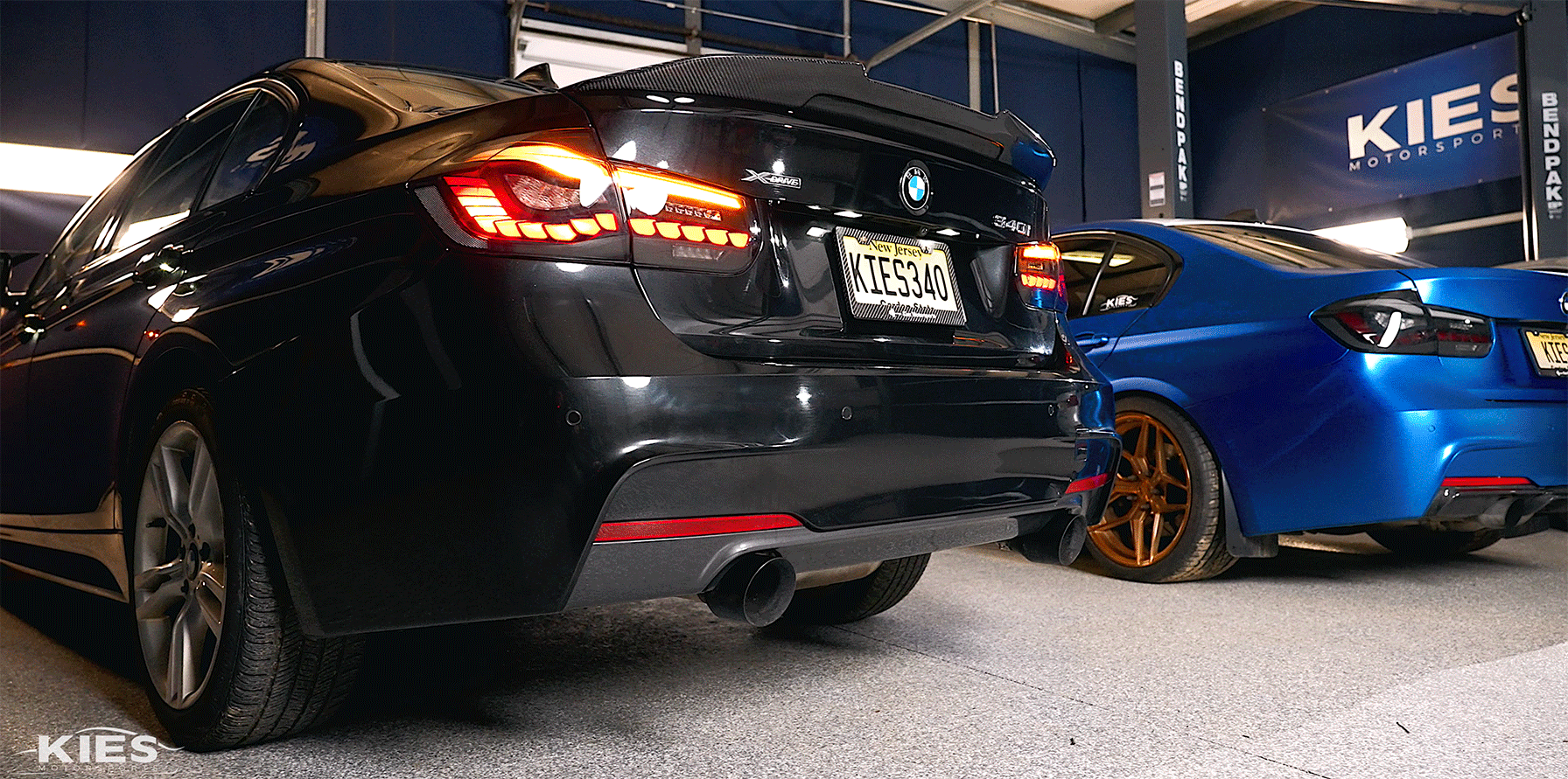 Kies-Motorsports Kies Motorsports BMW 3 Series (F30) & M3 (F80) GTS Style OLED Sequential Tail Lights SET (V1)