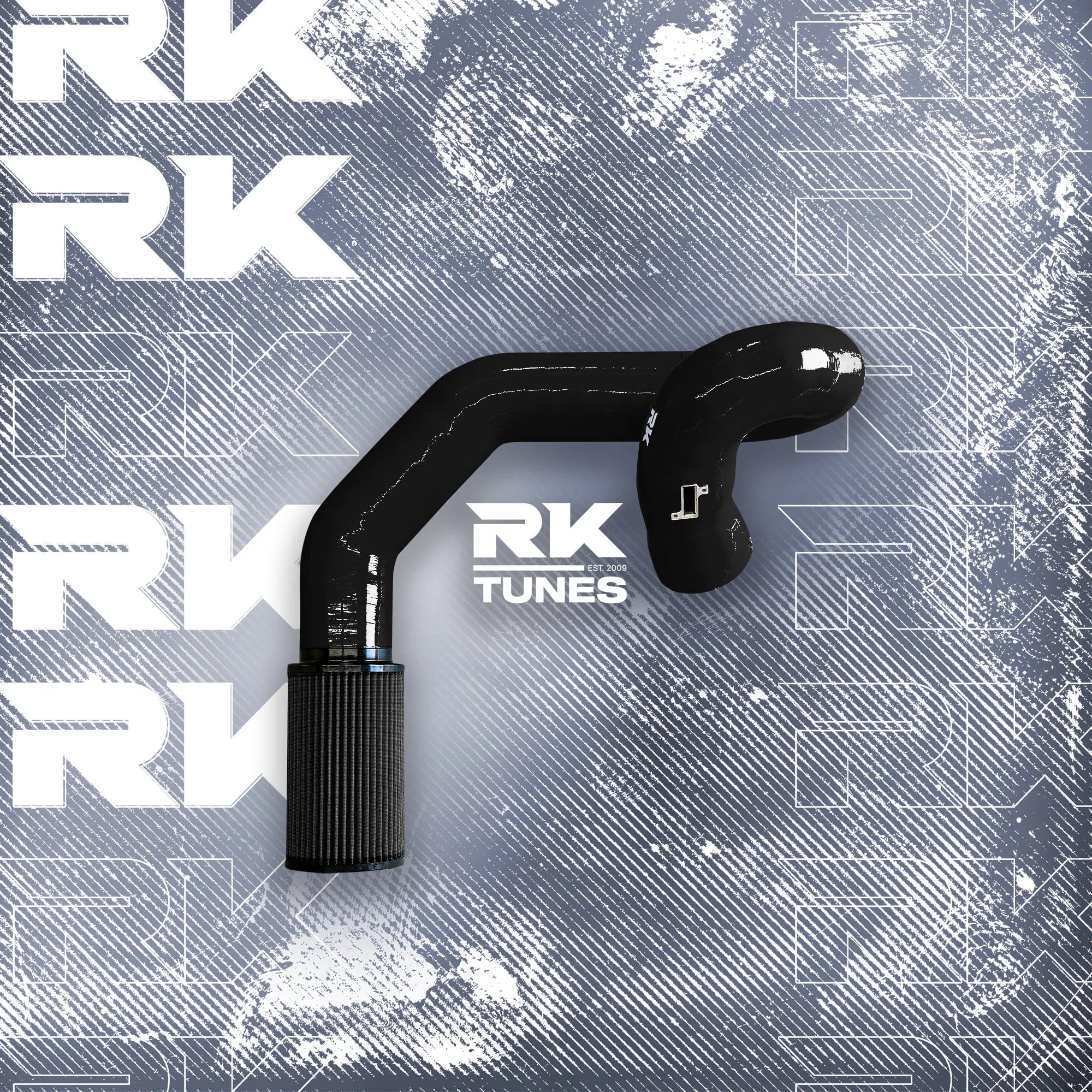 Kies-Motorsports Kies Motorsports BMW F-Series B58 Front Mount Intake Black / Black Air Filter