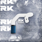Kies-Motorsports Kies Motorsports BMW F-Series B58 Front Mount Intake White / Blue Air Filter