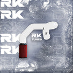 Kies-Motorsports Kies Motorsports BMW F-Series B58 Front Mount Intake White / Red Air Filter