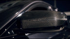 Kies Motorsports — installed on-vehicle shot of BMW F90 M5 & M8 Carbon Fiber Mirror Cap Set