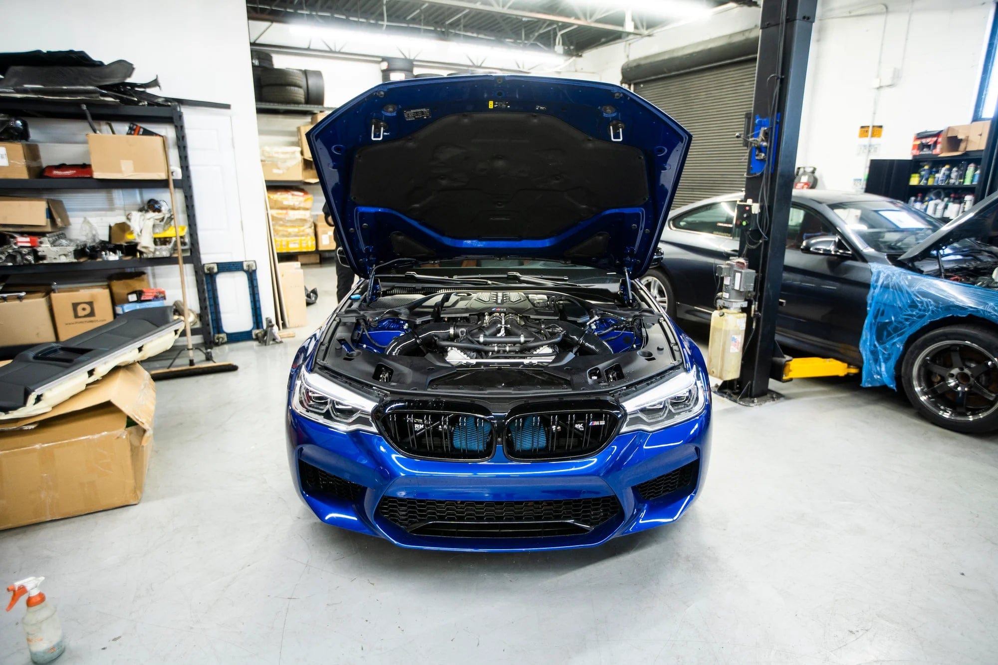 Kies-Motorsports Kies Motorsports BMW F90 M5 M8 / G30 2020+ M550i Front Mount Intakes