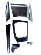 Kies Motorsports — BMW G20 carbon fiber interior trim overlay kit, close-up detail of finish and mounting points, G20