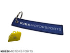 Kies Motorsports — detailed texture shot of BMW M1 M2 Individual Buttons - Blue and Red - F8X