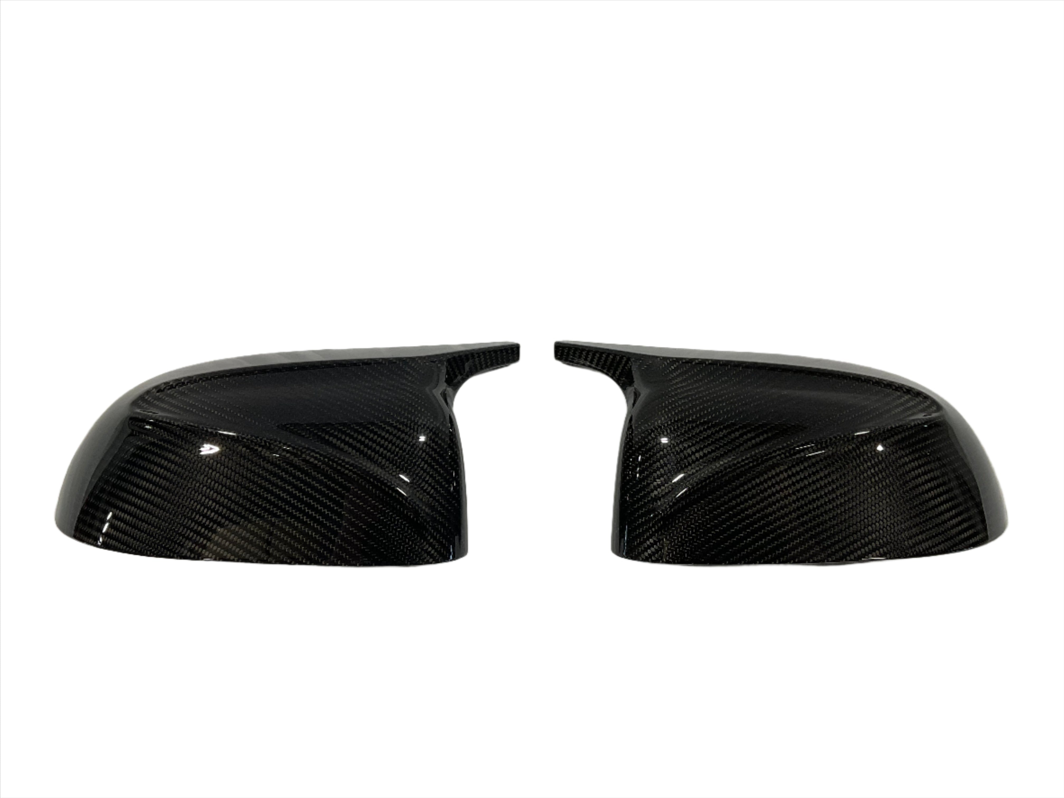 Kies Motorsports — BMW G01 G02 G05 G06 G07 dry carbon fiber mirror cover, full product view on white background, G01 G02 G05 G06 G07 fitment Main image