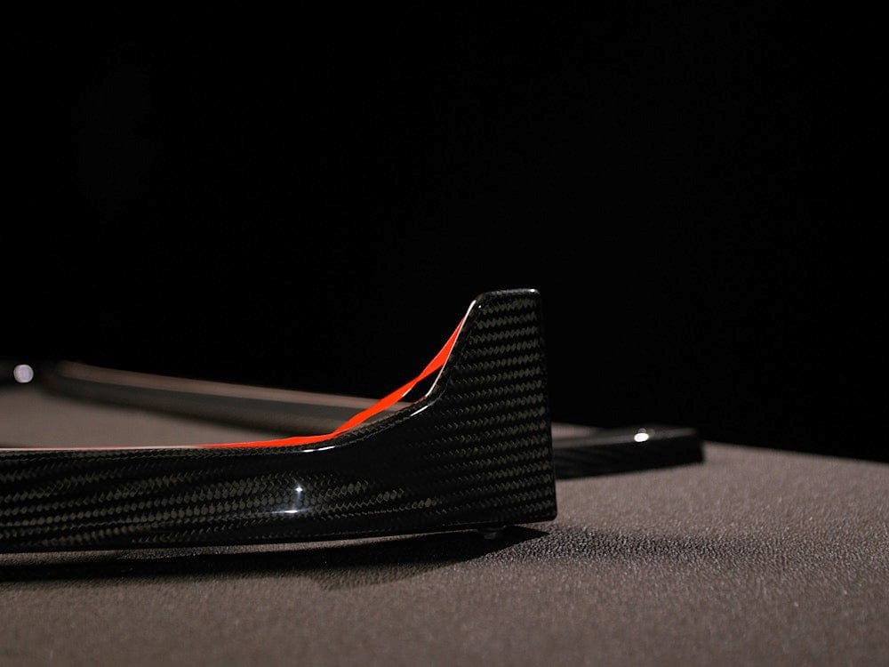 Kies Motorsports — installed on-vehicle shot of Kies G20 M340i 3/5 Piece Pre-LCI Carbon Fiber Front Lip