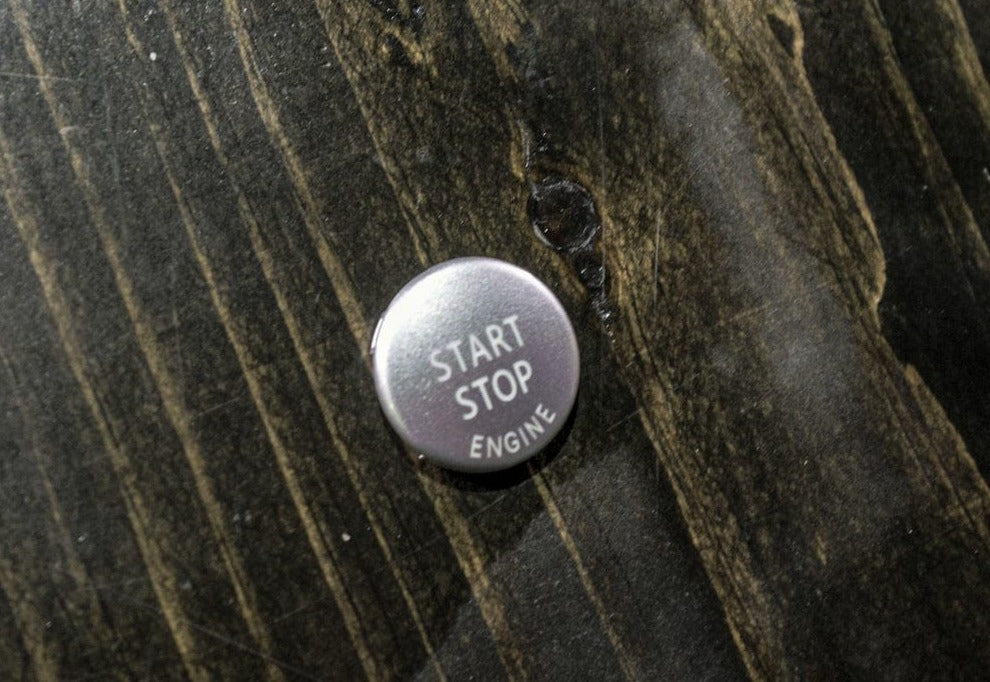 Kies Motorsports — additional view of Colored Start Stop Buttons for BMW E & F Chassis Vehicle (Various Colors) - BMW E / F Series