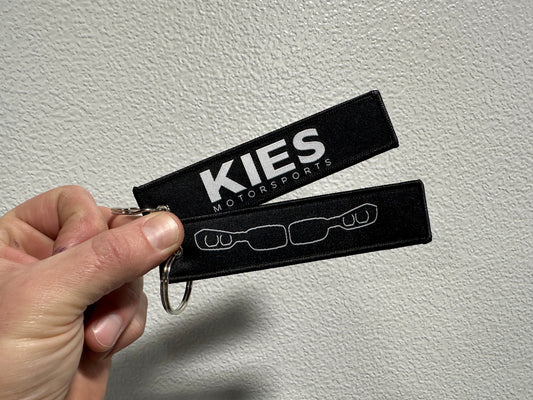 Kies-Motorsports Kies Motorsports F Series Black Grille Design Keychain