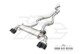 Kies-Motorsports Kies Motorsports FI Exhaust BMW G42 M240i | 3.0T B58 | 2022+ Front Pipe + Mid Pipe + Valvetronic Muffler (Retains OEM Valve Settings - No Remote)