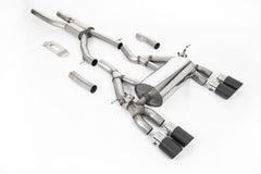 Kies-Motorsports Kies Motorsports GPF / OPF BACK ROAD EXHAUST SYSTEM WITH POLISHED GT-90 TRIMS