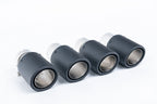 Kies-Motorsports Kies Motorsports GPF / OPF BACK ROAD EXHAUST SYSTEM WITH POLISHED GT-90 TRIMS Carbon Fibre