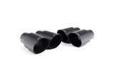 Kies-Motorsports Kies Motorsports GPF / OPF BACK ROAD EXHAUST SYSTEM WITH POLISHED GT-90 TRIMS Cerakote Black