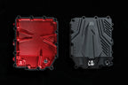 Kies Motorsports — installed on-vehicle shot of IN DCT 7 Speed ‍Aluminum Transmission Oil Pan (E9X, E89, F06, F10, F12, F13, F8X)