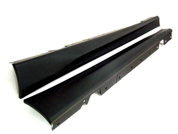 Kies Motorsports — rear angle view of Kies Motorsports 2006-2011 BMW E90 "M3 Style" Side Skirts