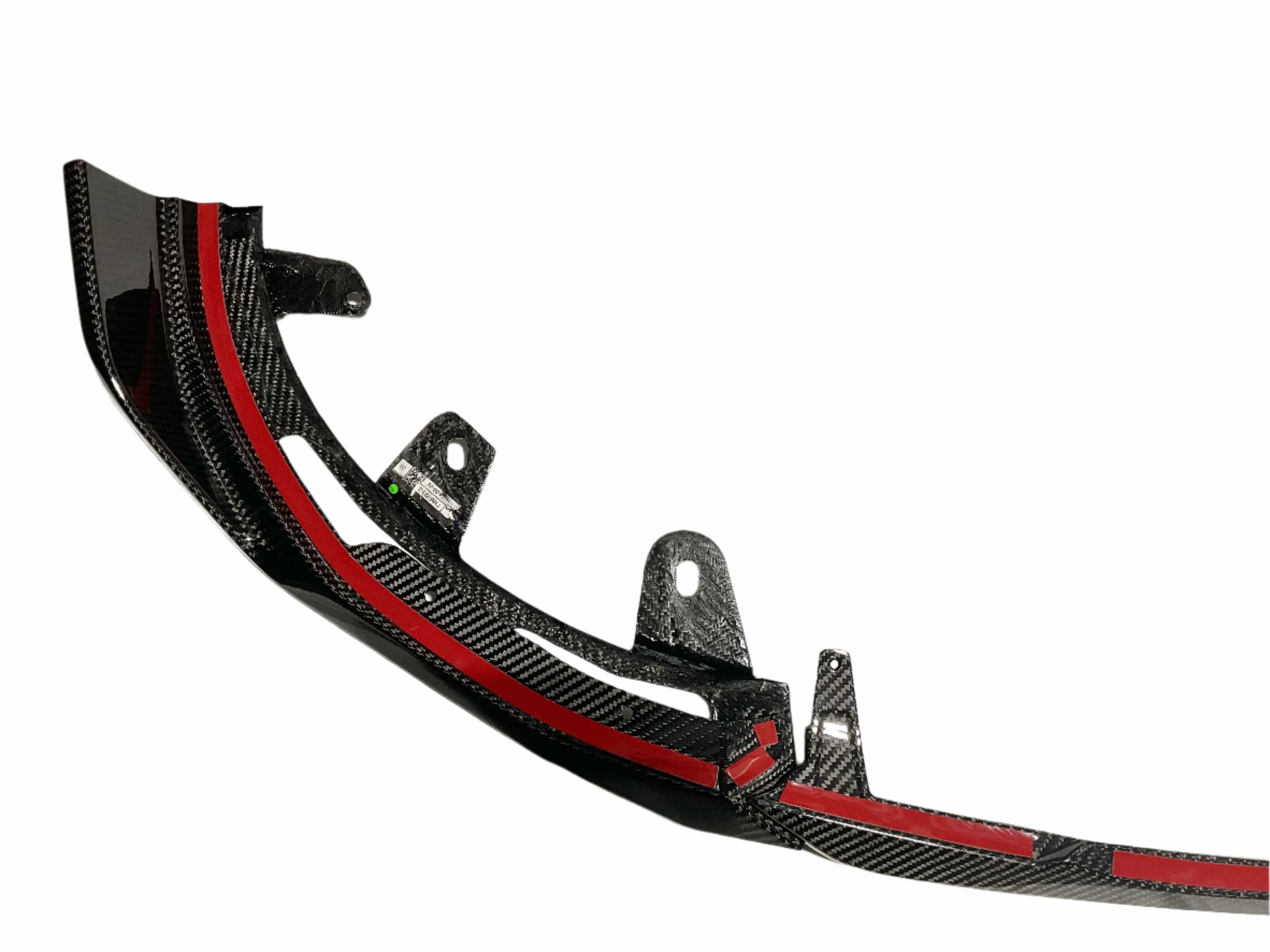 Kies Motorsports — alternate angle of Kies Carbon BMW G42 M240i Dry Carbon Fiber Front Lip