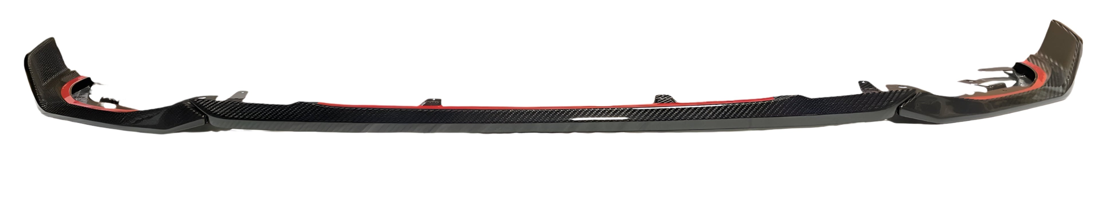 Kies Motorsports — close-up detail of Kies Carbon BMW G42 M240i Dry Carbon Fiber Front Lip