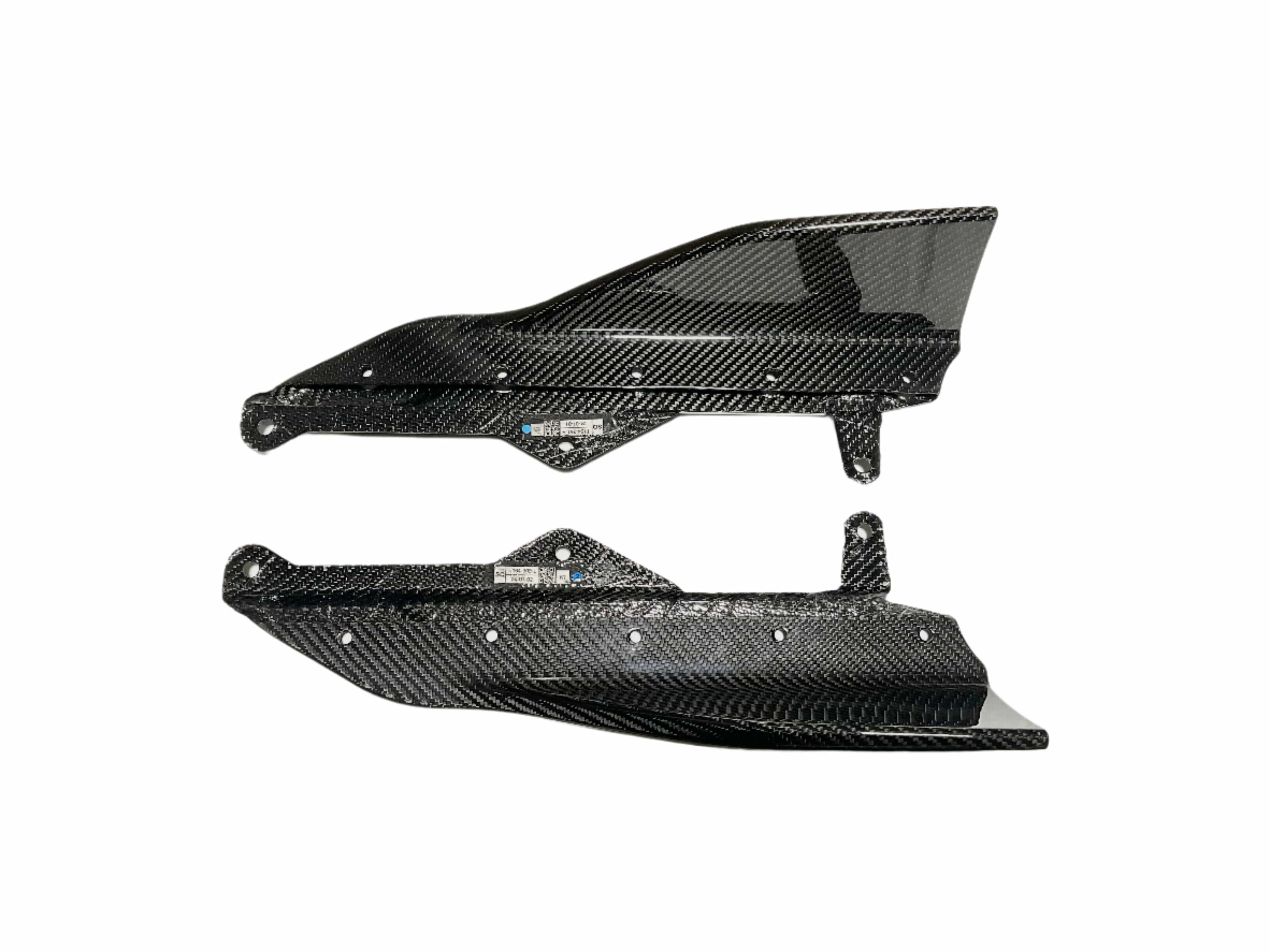 Kies Motorsports — alternate angle of Kies BMW G42 M240i Dry Carbon Fiber Modern Performance Side Skirts
