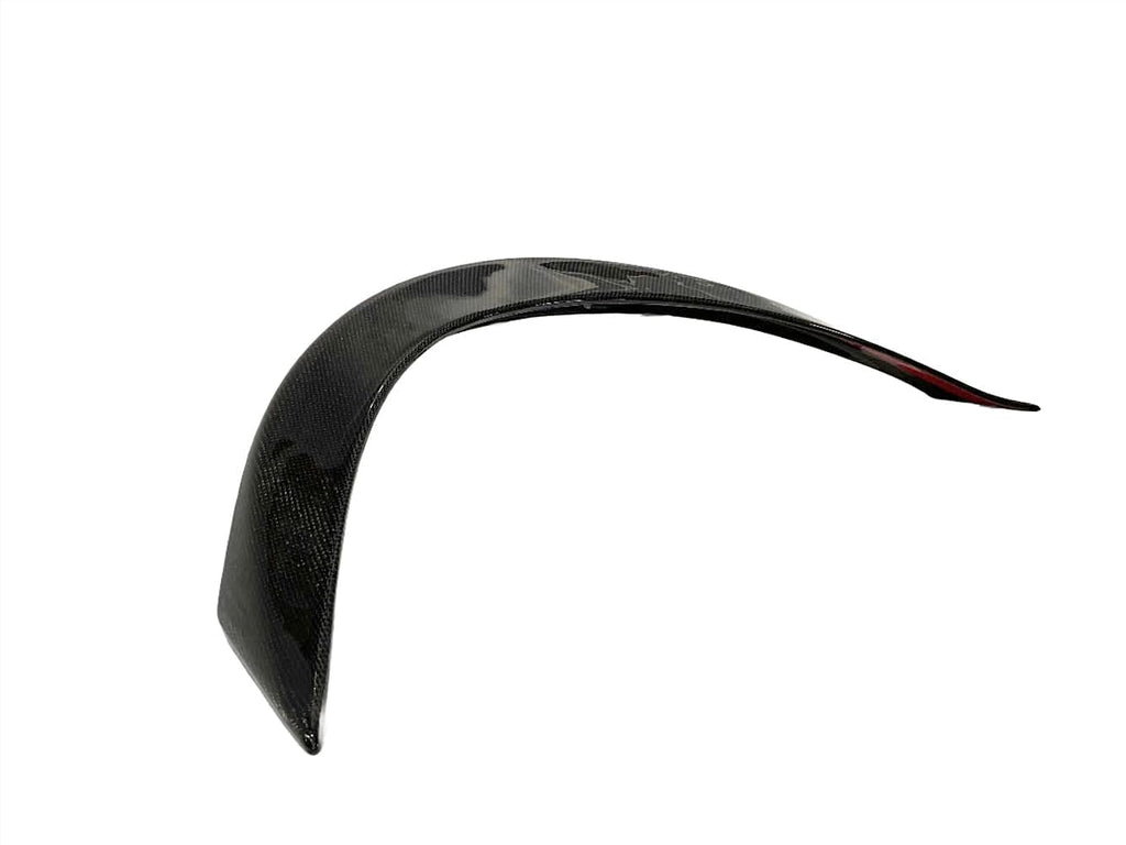 Kies Motorsports — Kies Carbon Supra spoiler underside with pre-applied 3M tape for no-drill installation