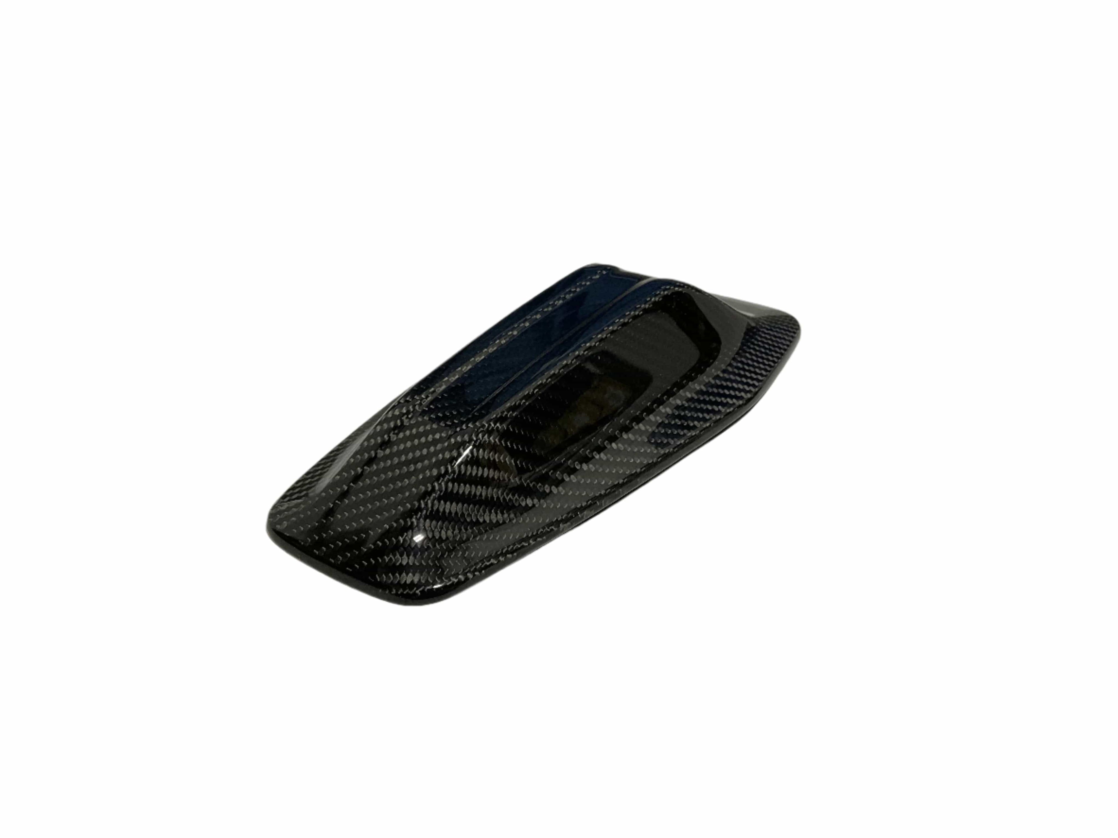 Kies Motorsports — detailed texture shot of Kies Carbon BMW 5 Series G60/G90 Dry Carbon Fiber Antenna Cover
