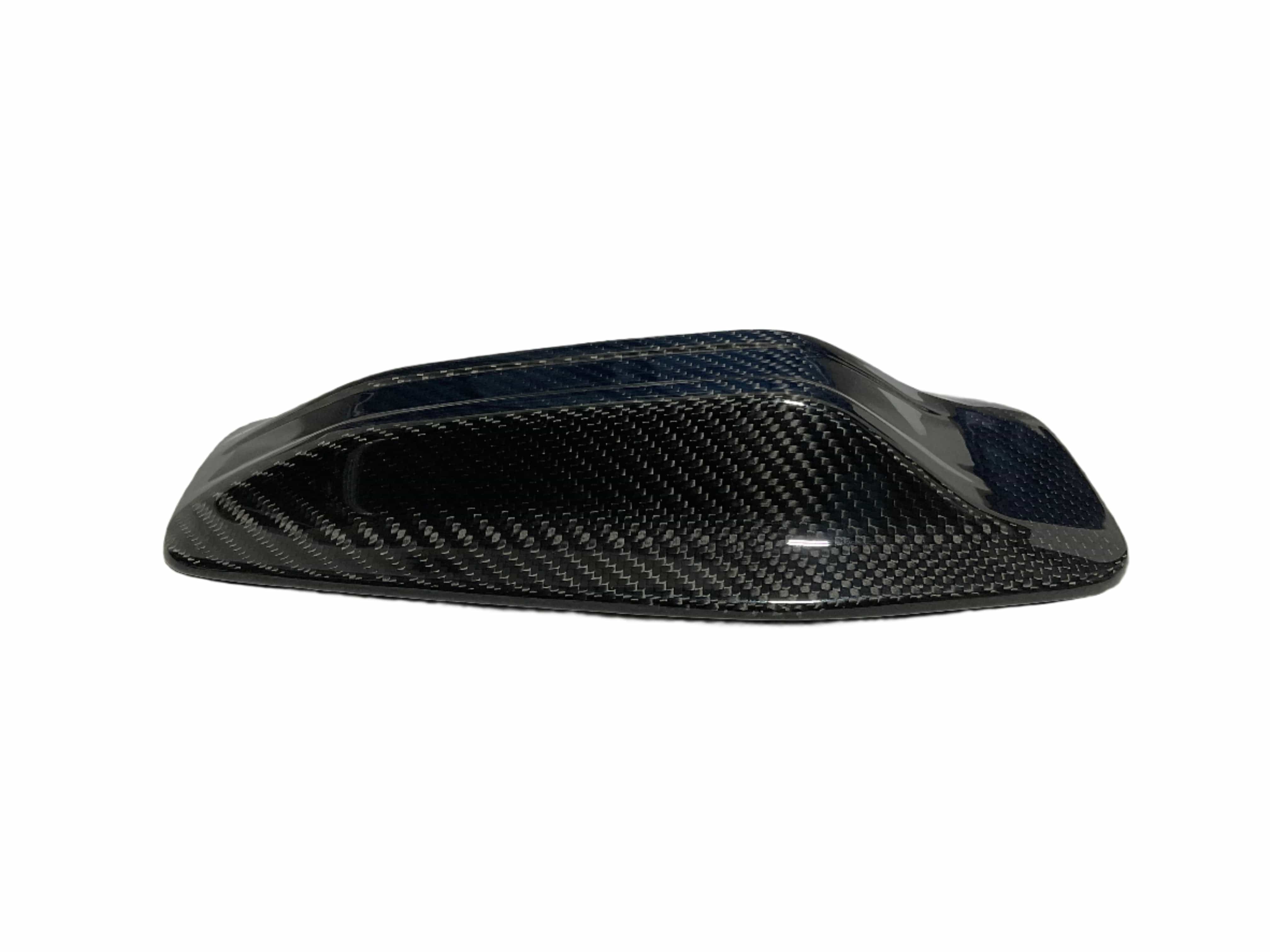 Kies Motorsports — front angle view of Kies Carbon BMW 5 Series G60/G90 Dry Carbon Fiber Antenna Cover Main image