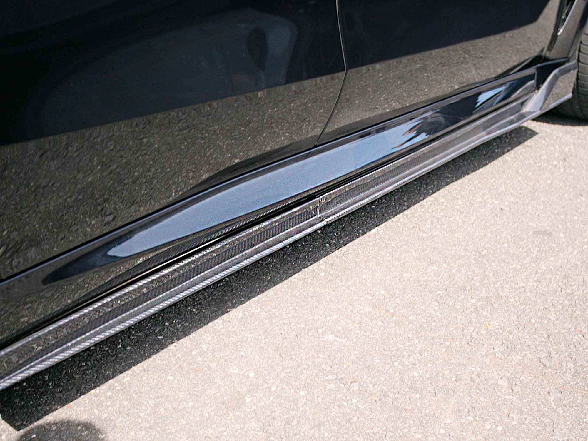 Kies-Motorsports Kies Motorsports Kies Carbon F95 X5M Dry Carbon Fiber Side Skirt