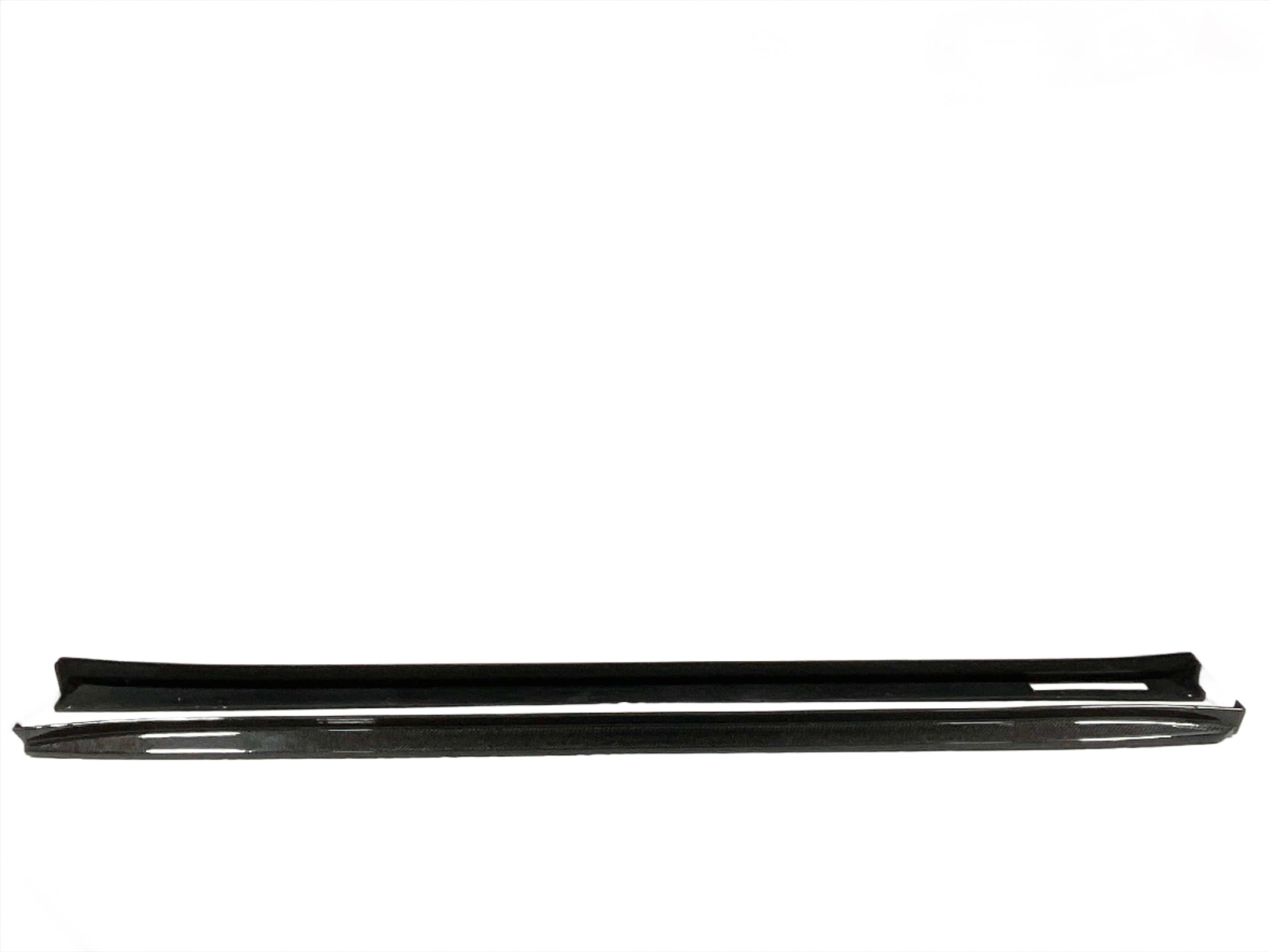 Kies Motorsports — front angle view of Kies Carbon F97/F98 X3M/X4M 2019-2021 M Style Dry Carbon Fiber Side Skirts (Pre-LCI)