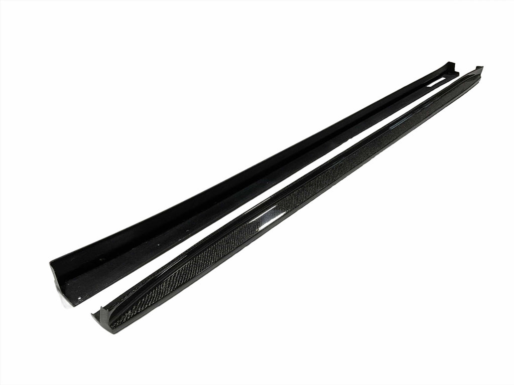 Kies Motorsports — alternate angle of Kies Carbon F97/F98 X3M/X4M 2019-2021 M Style Dry Carbon Fiber Side Skirts (Pre-LCI)