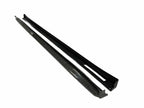 Kies Motorsports — rear angle view of Kies Carbon F97/F98 X3M/X4M 2019-2021 M Style Dry Carbon Fiber Side Skirts (Pre-LCI)