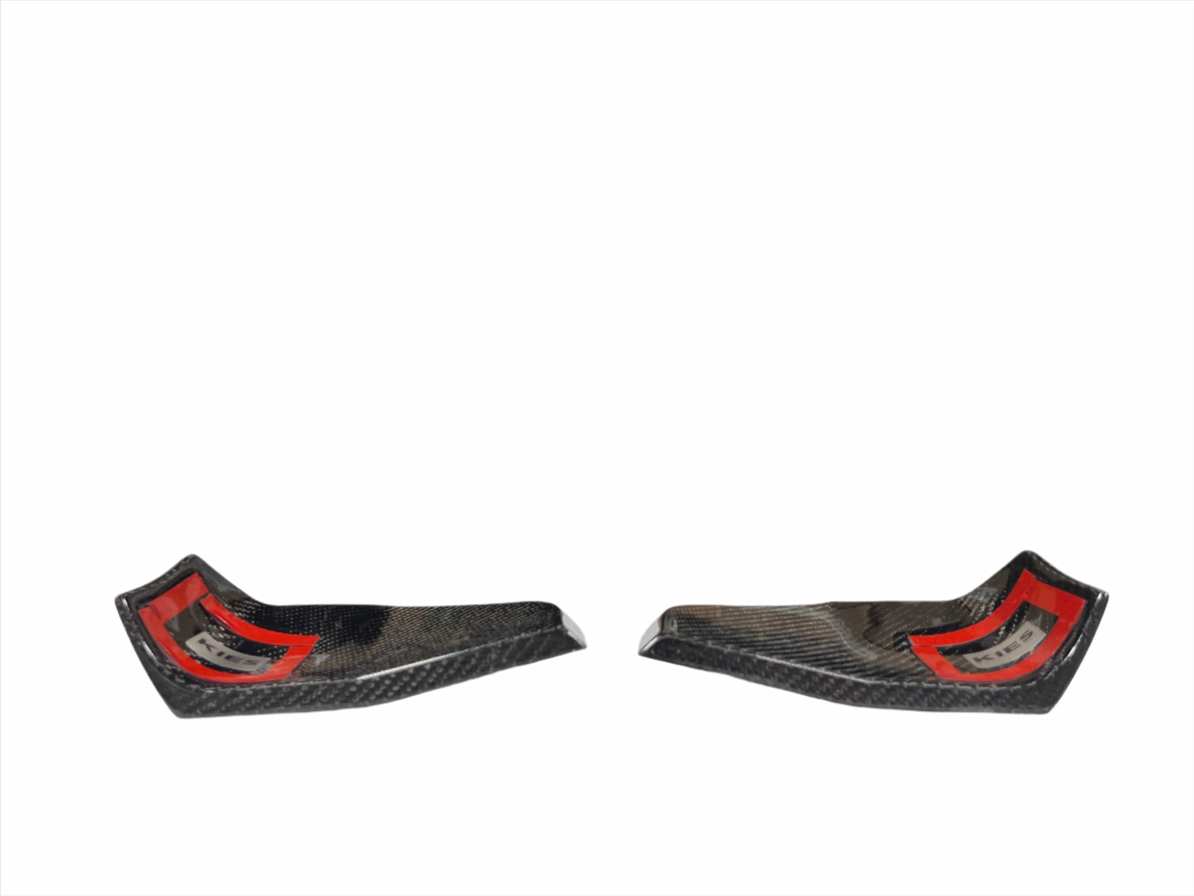 Kies Motorsports — Kies Carbon fiber front splitters for BMW G01 X3 on white background Main image