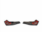Kies Motorsports — Kies Carbon fiber front splitters for BMW G01 X3 on white background