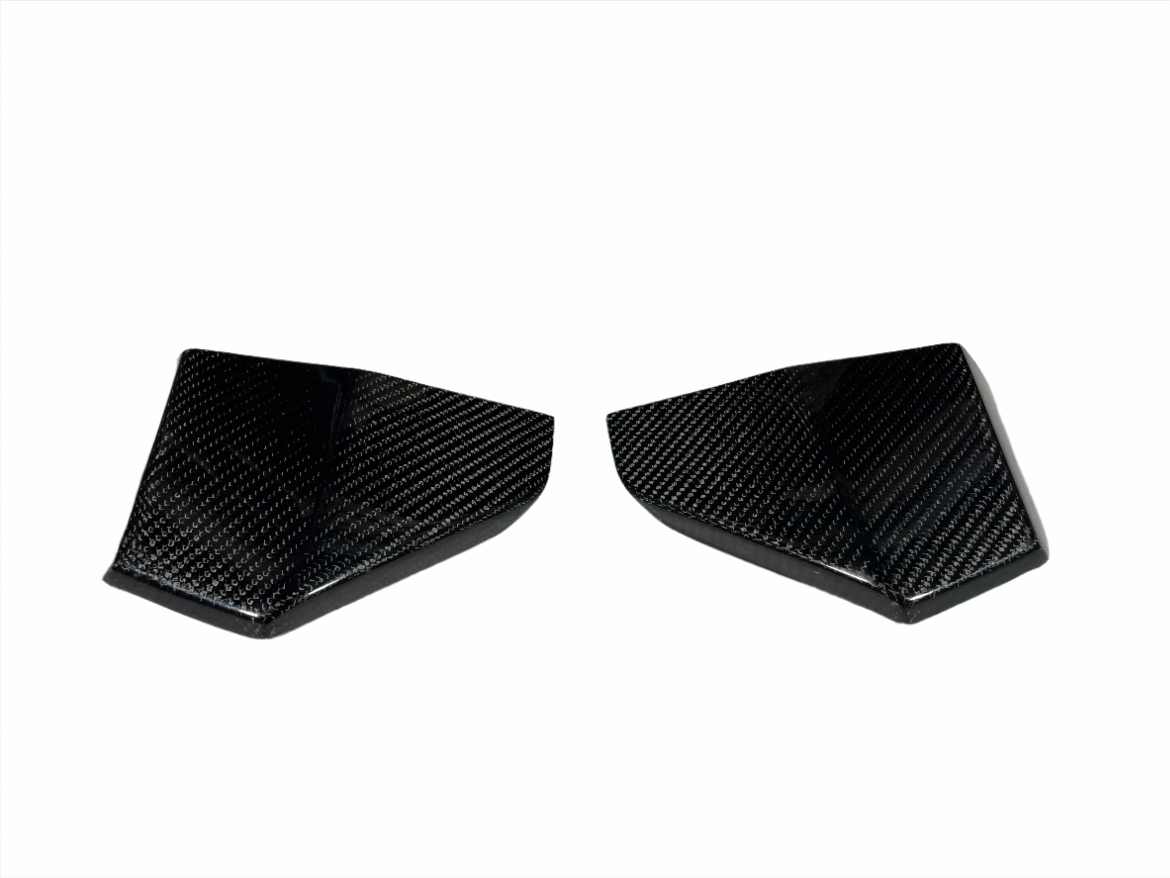Kies Motorsports — Kies Carbon G01 X3 front splitter close-up showing carbon fiber weave and edge finish