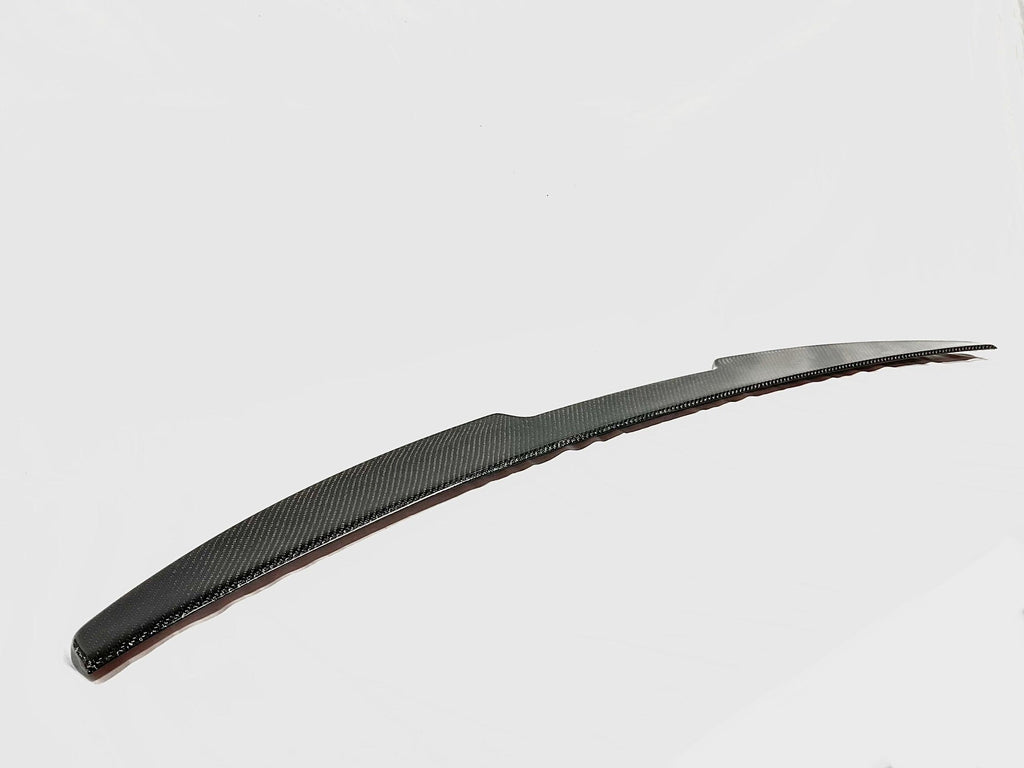Kies Motorsports — installed on-vehicle shot of Kies Carbon Fiber G22 M430i/M440i G82 M4 Competition Inspired Trunk Spoiler