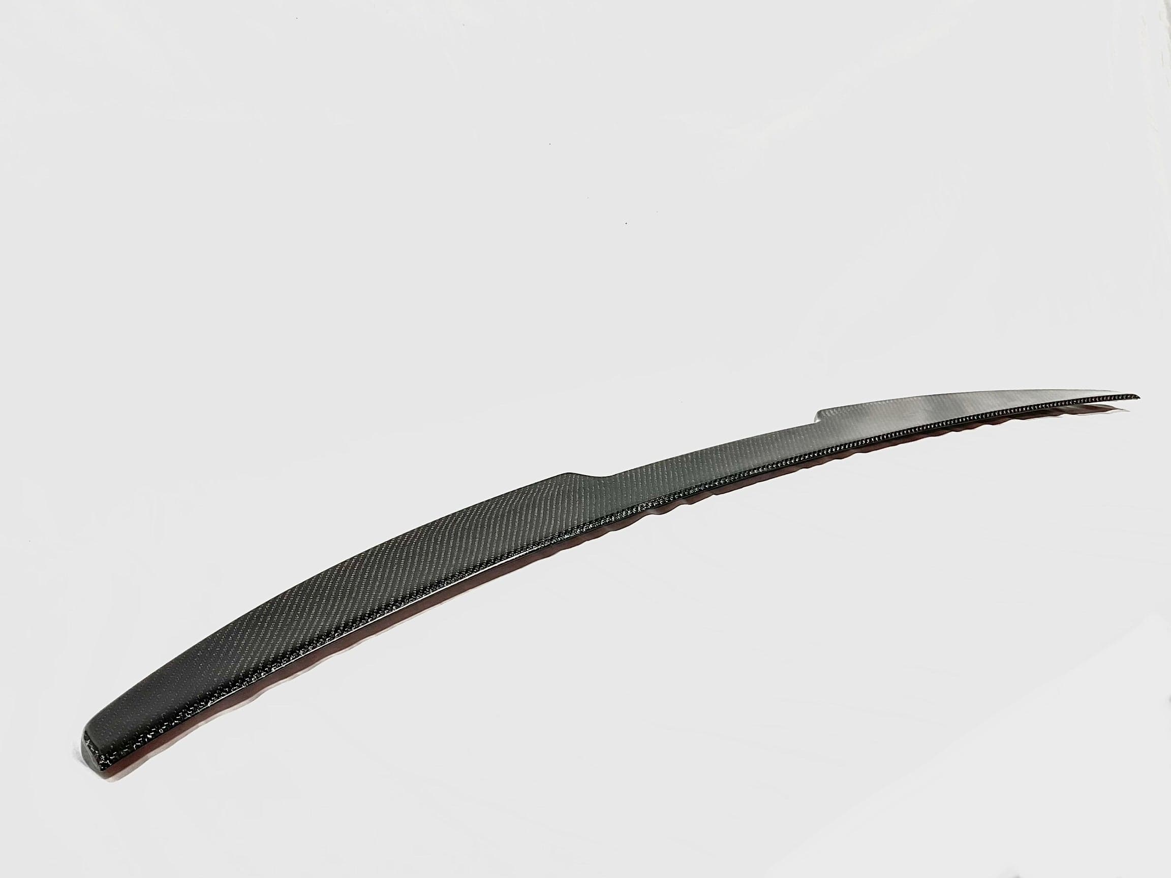 Kies Motorsports — installed on-vehicle shot of Kies Carbon Fiber G22 M430i/M440i G82 M4 Competition Inspired Trunk Spoiler
