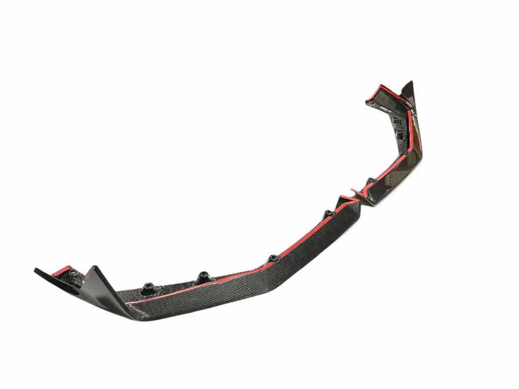 Kies Motorsports — close-up detail of Kies Carbon Fiber G90 M5 2-Piece Front Lip