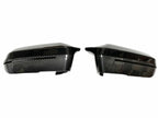 Kies Motorsports — front angle view of Kies Carbon Fiber M-Style Mirror Caps for BMW G90 M5
