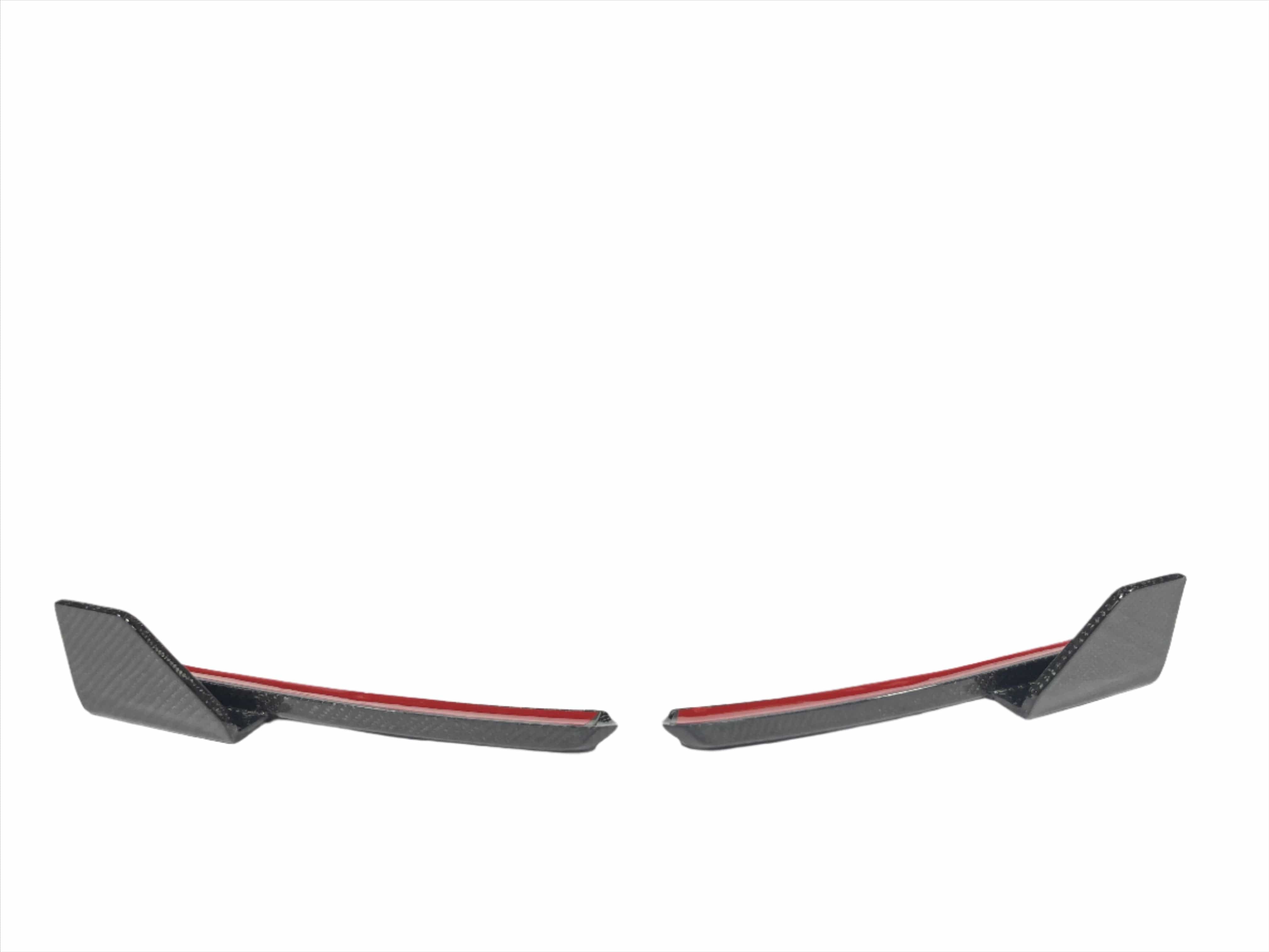 Kies Carbon Fiber Rear Splitters for the BMW G01 X3 Secondary image