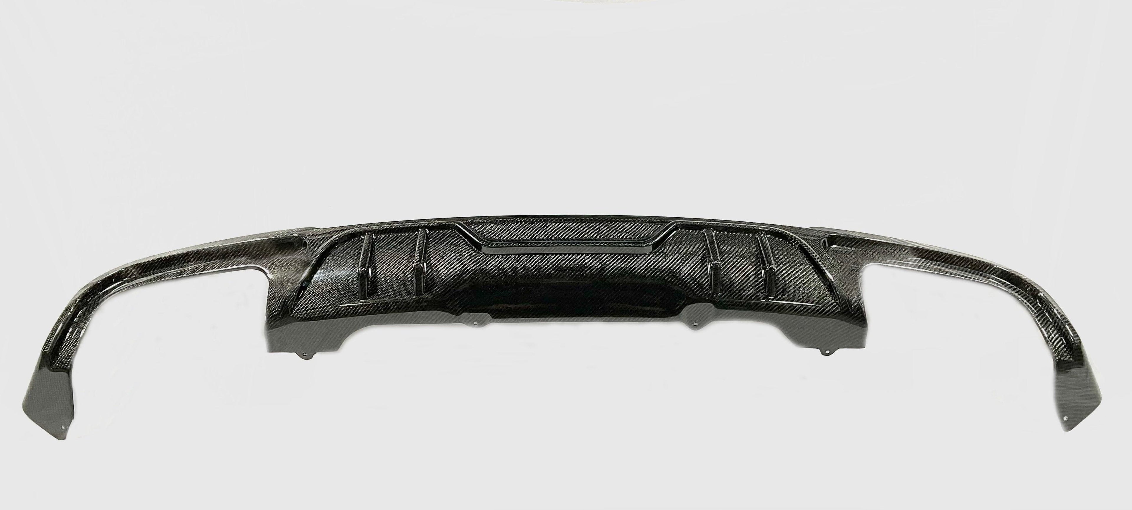 Kies Motorsports — Kies Carbon G01 X3 M40i dry carbon fiber rear diffuser on white background