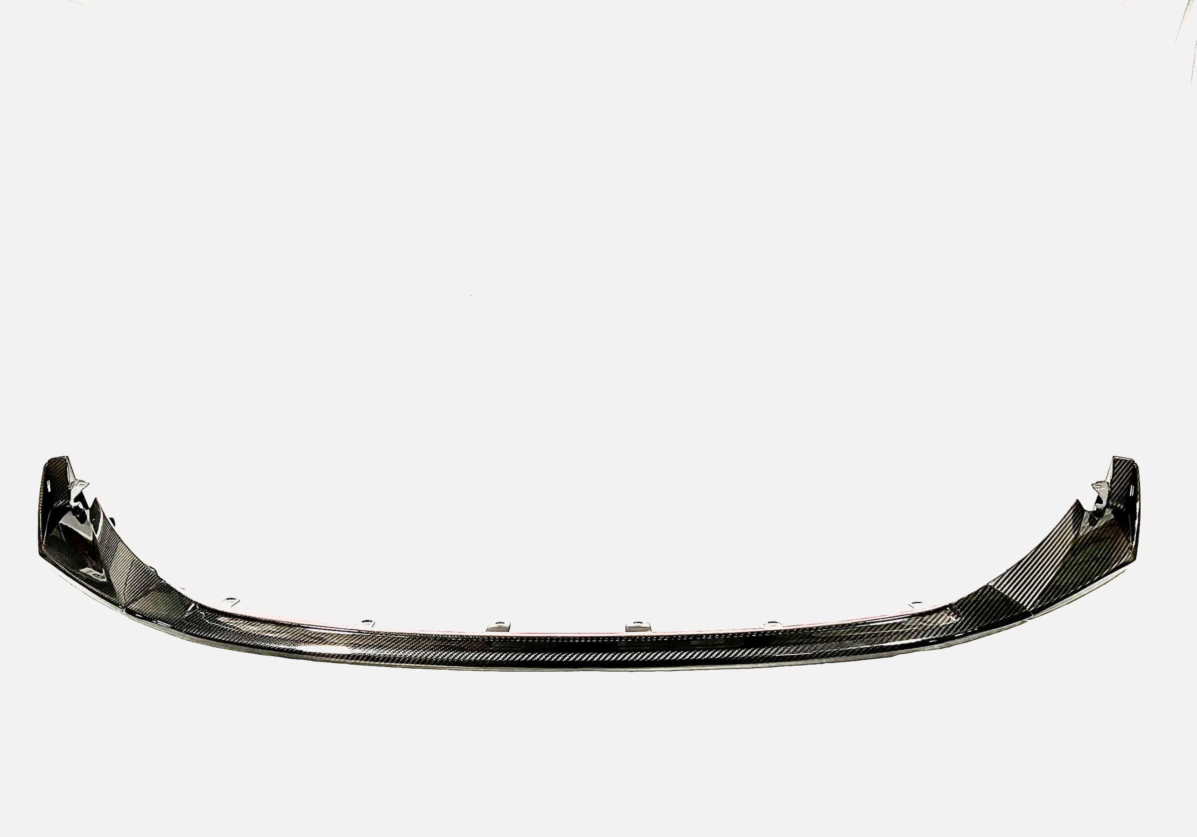 Kies Motorsports — front angle view of Kies Carbon G80/G82 M3/M4 Dry Carbon Fiber Competition Inspired Front Lip Main image