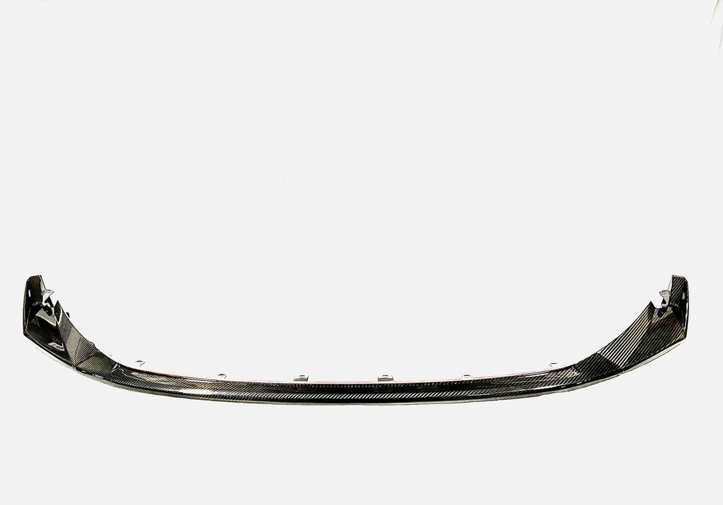 Kies Motorsports — front angle view of Kies Carbon G80/G82 M3/M4 Dry Carbon Fiber Competition Inspired Front Lip