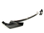 Kies Motorsports — installed on-vehicle shot of Kies Carbon G80/G82 M3/M4 Dry Carbon Fiber Competition Inspired Front Lip