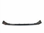 Kies Motorsports — rear angle view of Kies Carbon G80/82 M3/M4 Dry Carbon Fiber V-Style Front Lip