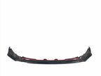 Kies Motorsports — front angle view of Kies Carbon G80/82 M3/M4 Dry Carbon Fiber V-Style Front Lip