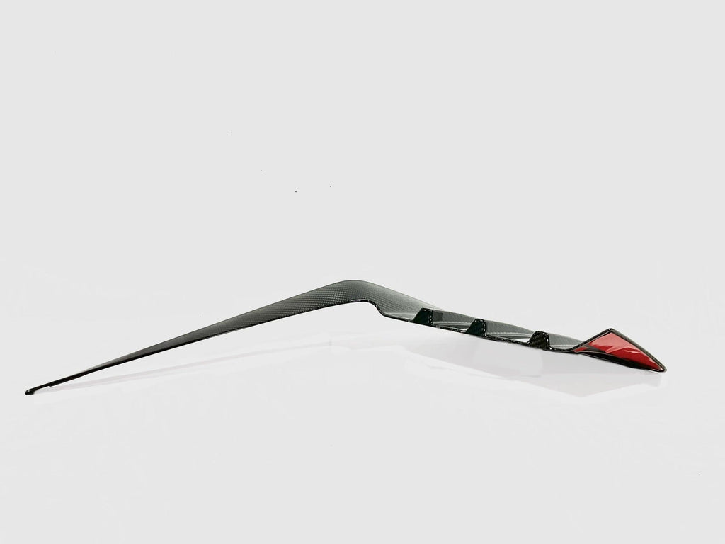 Kies Motorsports — close-up detail of Kies Carbon G87 M2 Dry Carbon Fiber Modern Performance Style Rear Bumper Attachment